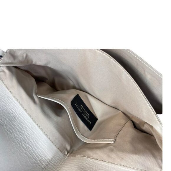 Vittoria Napoli Cream Leather with Snake Skin Accents - Picture 4 of 6